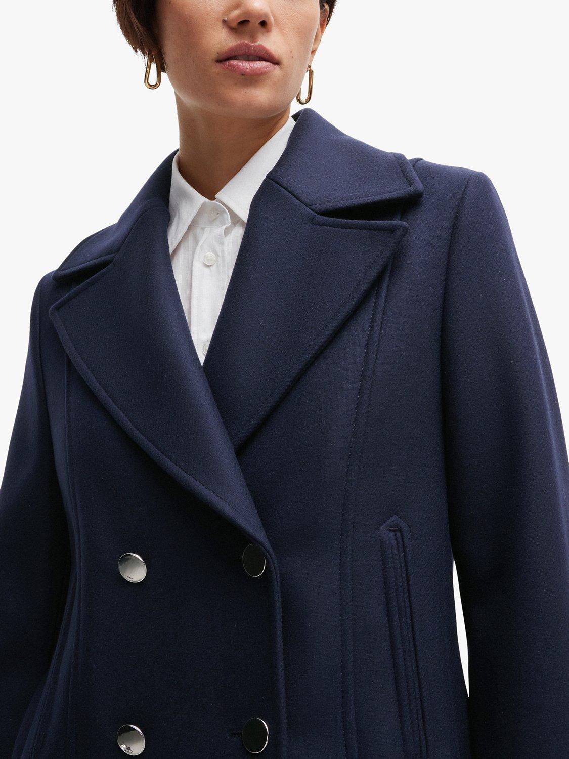 Hugo boss pea coat outlet