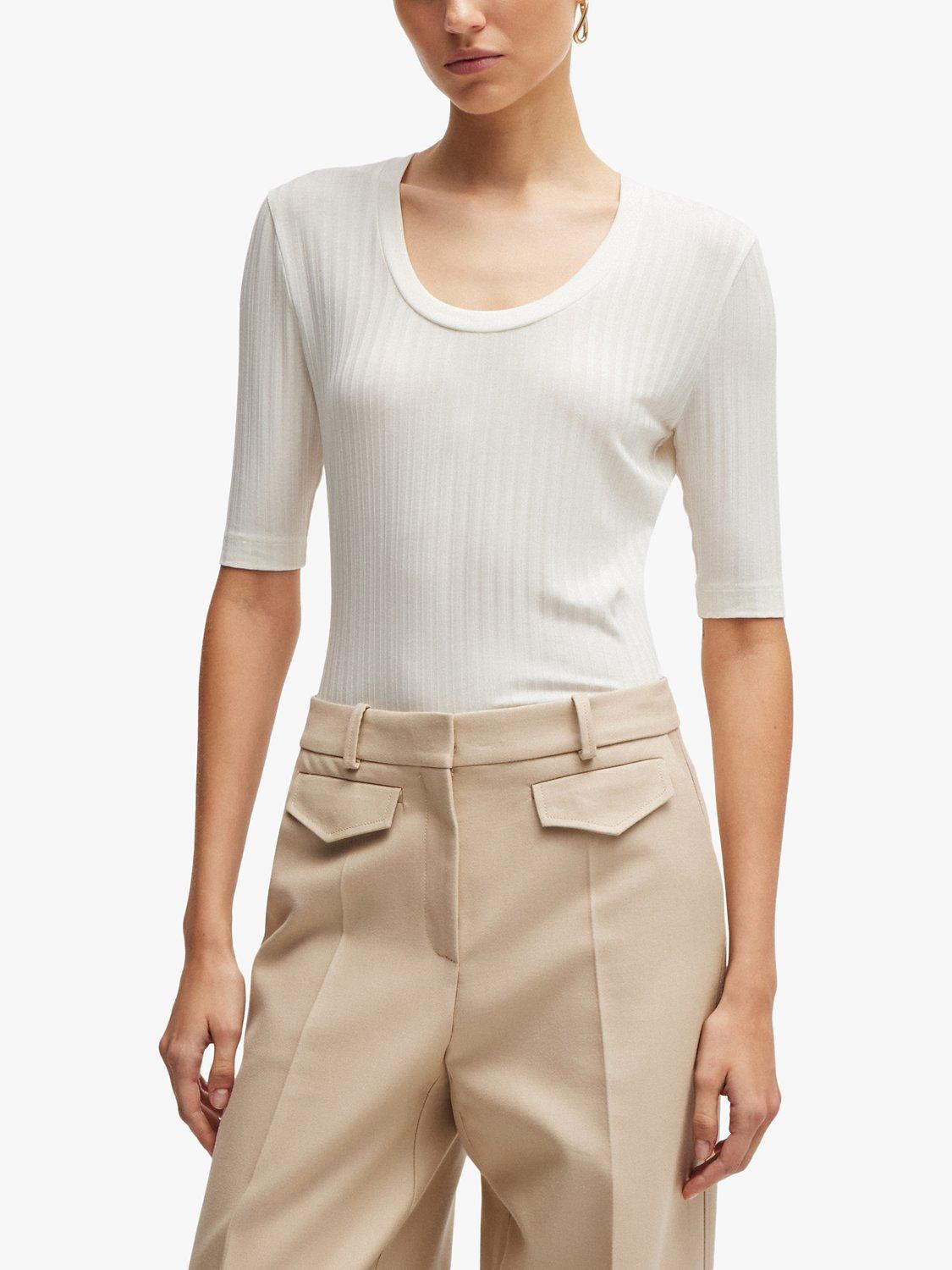 BOSS Effilie Top, Open White