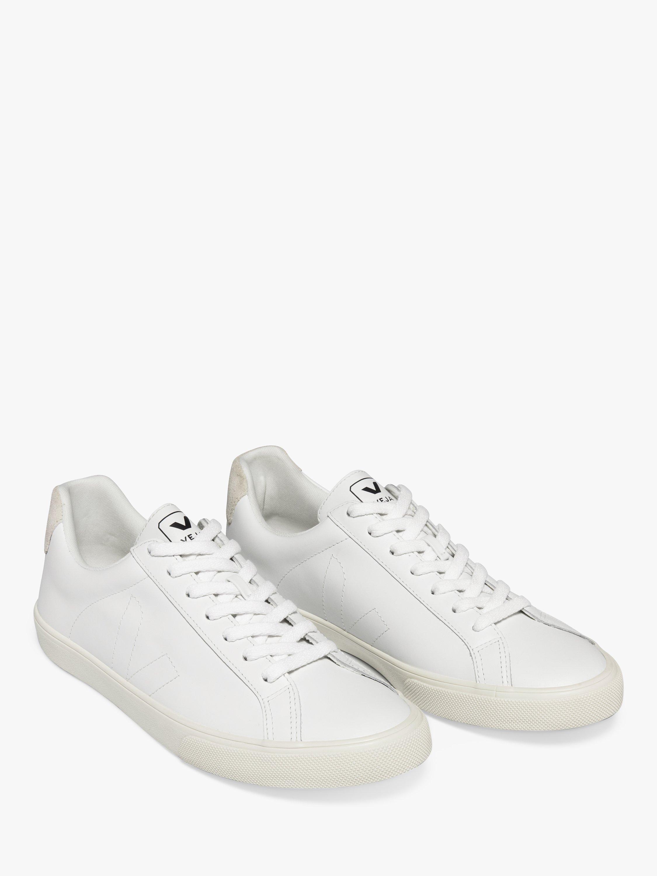 VEJA Esplar Leather Trainers, Extra White, 4