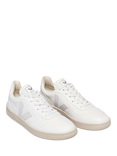 VEJA V-10 Mesh Trainers, White/Natural/Pierre