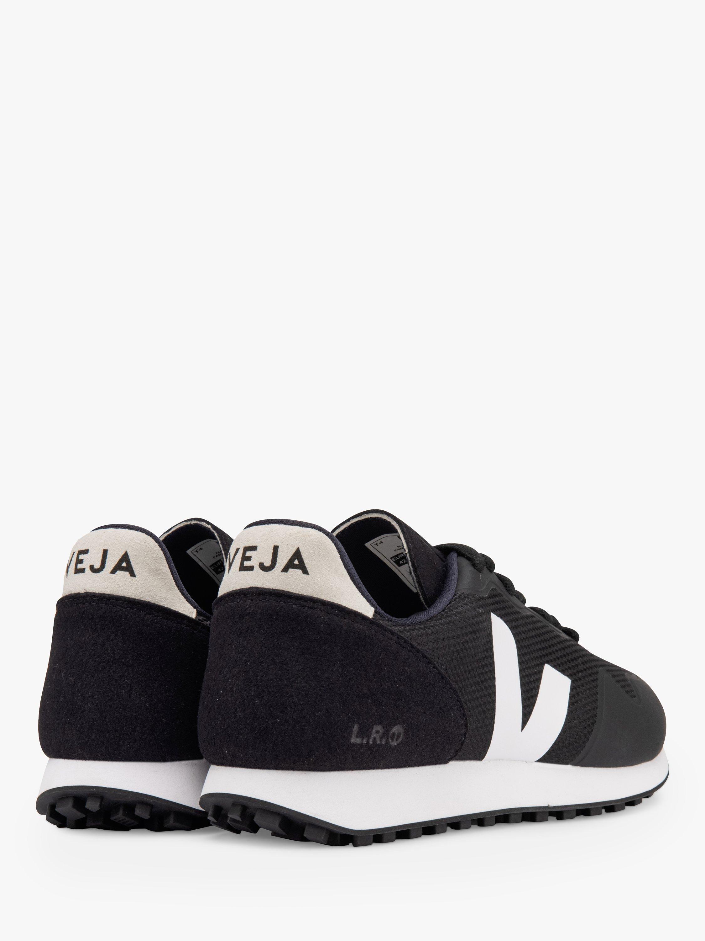 VEJA SDU Lace Up Trainers Black White