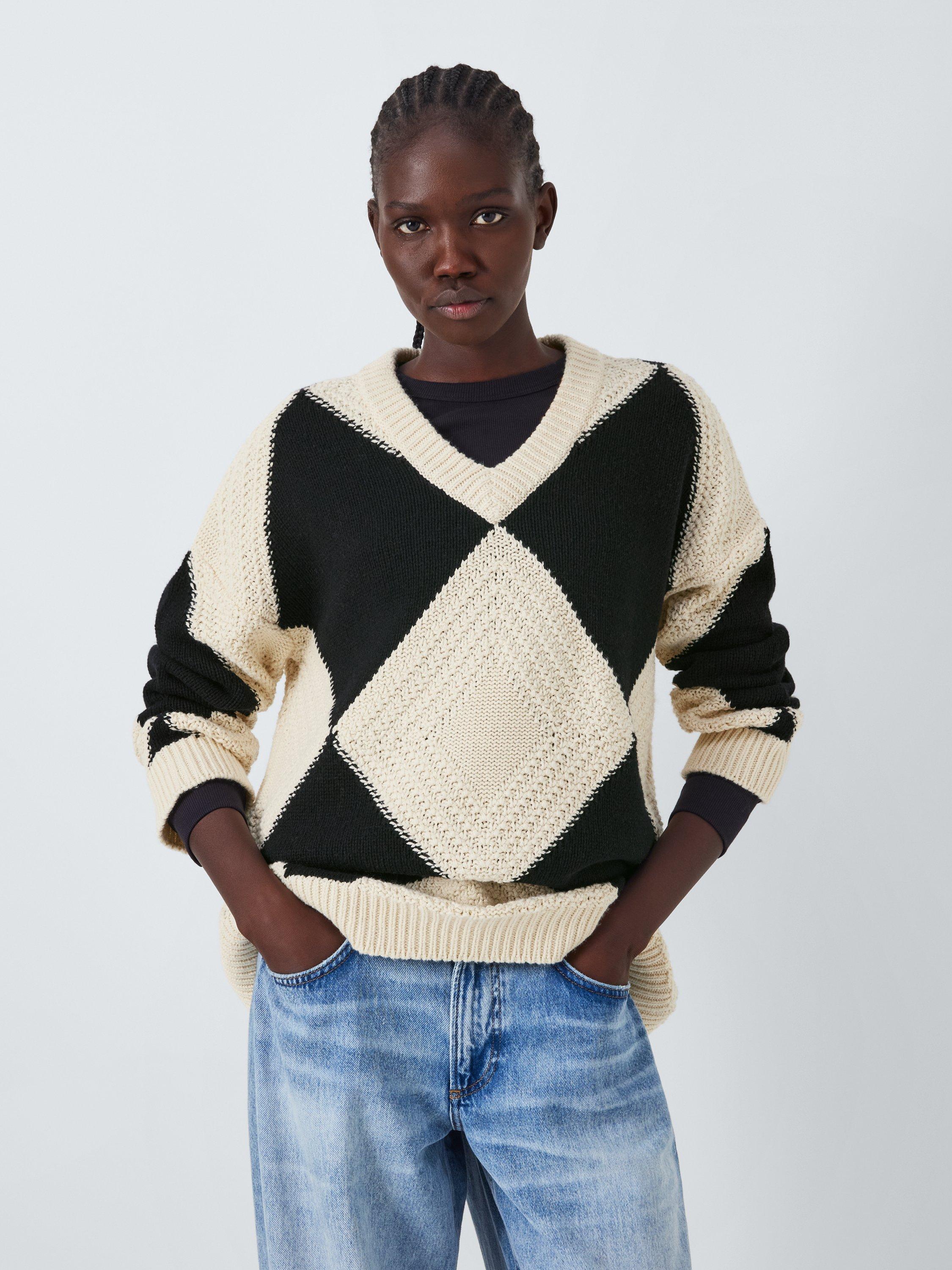 Pullover argyle sale