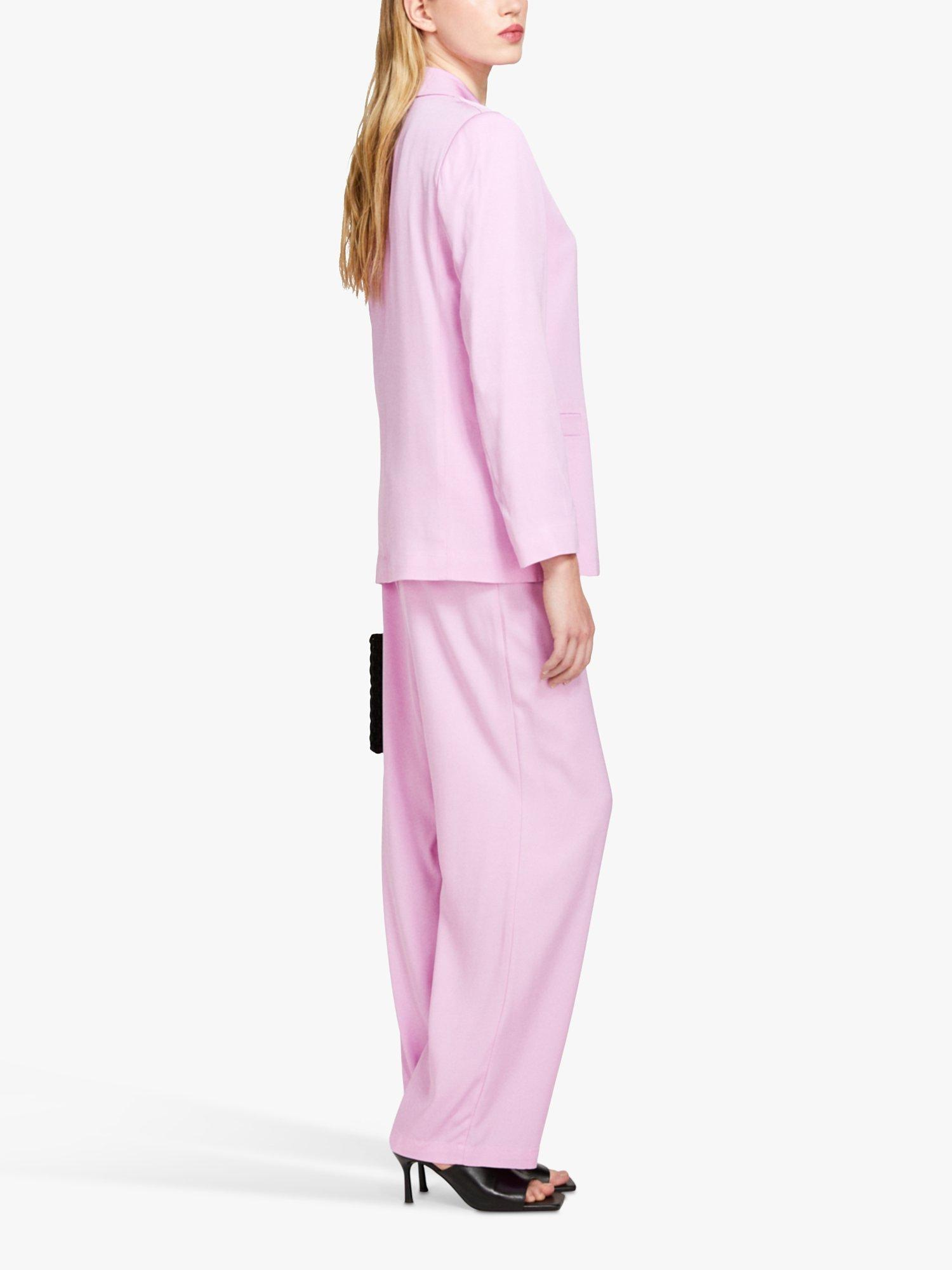 Product image 4 of 4, which shows SISLEY Single Breasted Blazer, Violet, 8