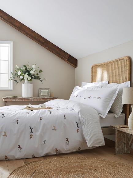 Sophie Allport Doggy Daycare Duvet Cover Set, Multi