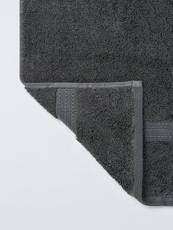 John Lewis Ultimate Hotel Towels containing TENCEL™ Lyocell - view 2, Dark Pewter