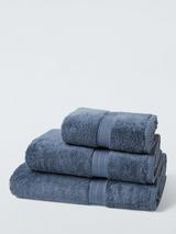 John Lewis Egyptian Cotton Towels Navy