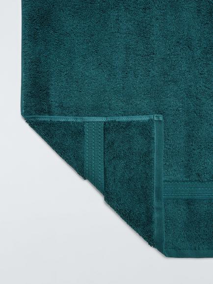John Lewis Ultimate Hotel Towels containing TENCEL™ Lyocell - view 2, Dark Evergreen