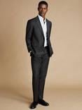 Charles Tyrwhitt Slim Fit Twill Trousers, Charcoal