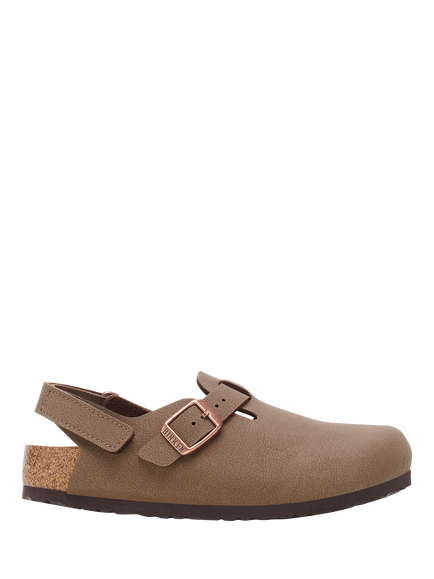 Birkenstock Kids' Tokio Nubuck Clog, Mocca Brown