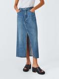 rag & bone Clara Denim Midi Skirt, Cameron