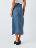 rag & bone Clara Denim Midi Skirt, Cameron