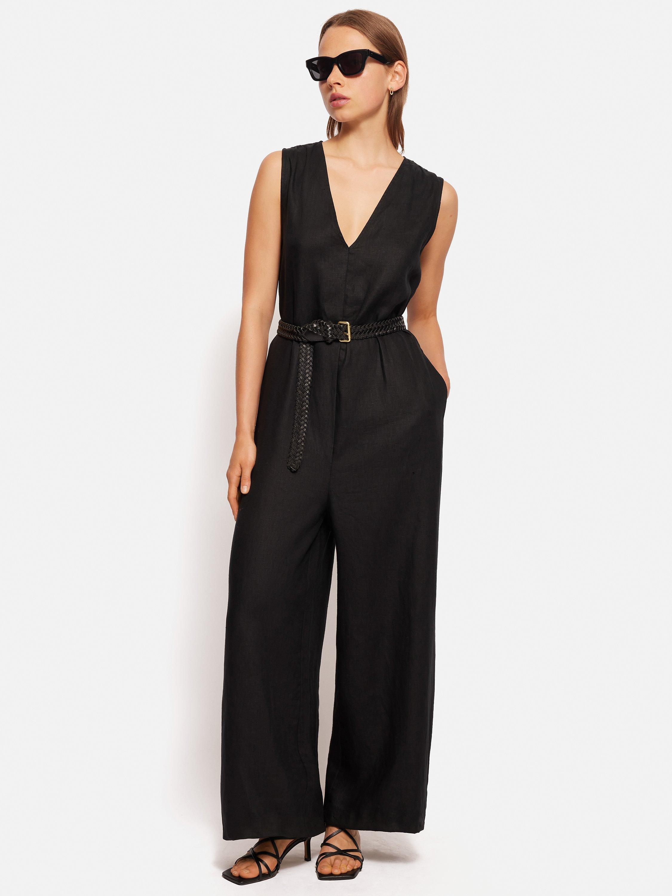 Buy linen jumpsuit on sale