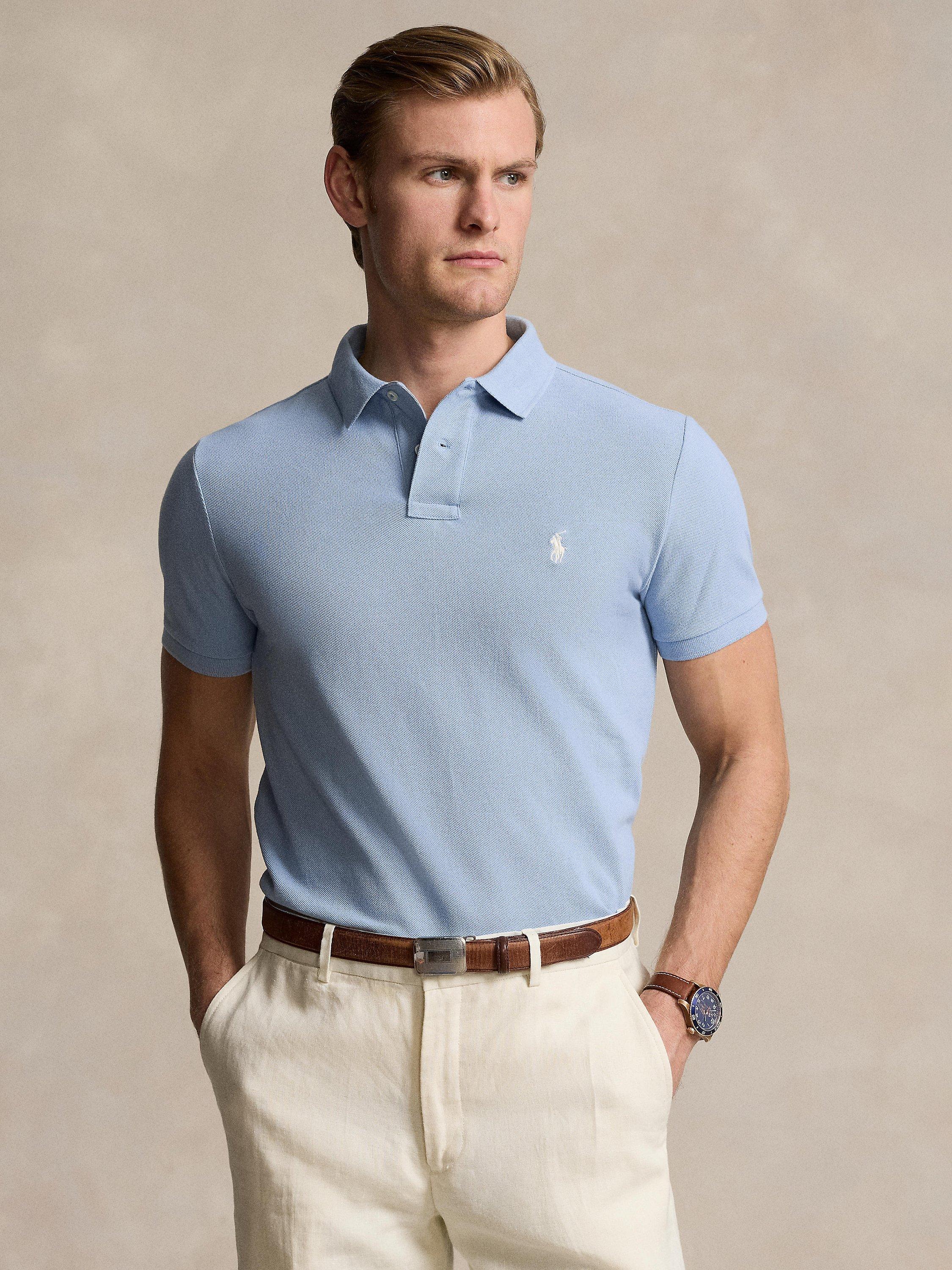 Ralph Lauren American Style Standard Polo Shirt, Vessel Blue