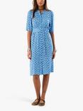 Lollys Laundry Mata Shirt Midi Dress, Blue