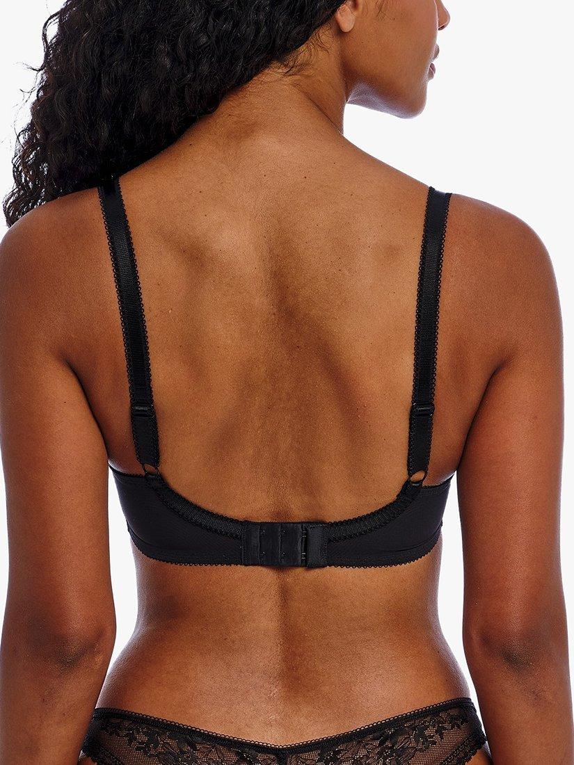 Product image 2 of 3, which shows Freya Sydnie Plunge Bra, Black, 30FF