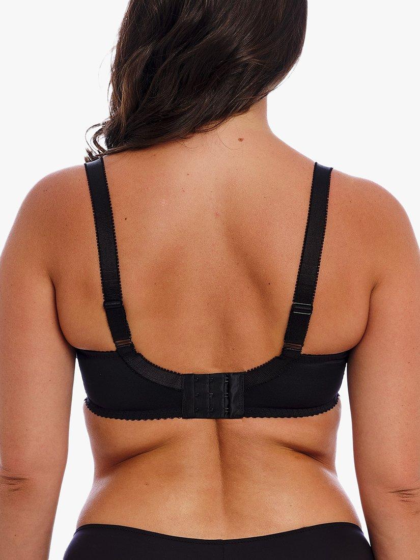 Product image 2 of 4, which shows Fantasie Emmaline Non-Padded Plunge Bra, Midnight, 32DD