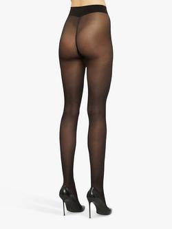Wolford 40 Shimmer Sheer Tights - view 2, Black