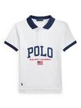 Ralph Lauren Kids' Sports Logo Top, White