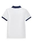 Ralph Lauren Kids' Sports Logo Top, White