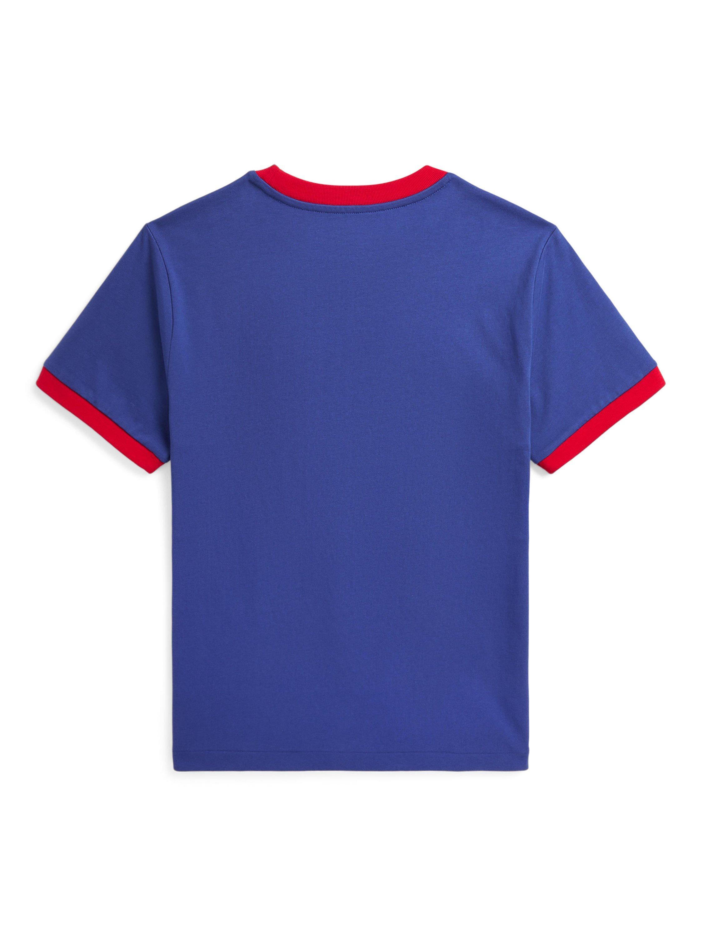 Ralph Lauren Kids Ringer T Shirt Navy