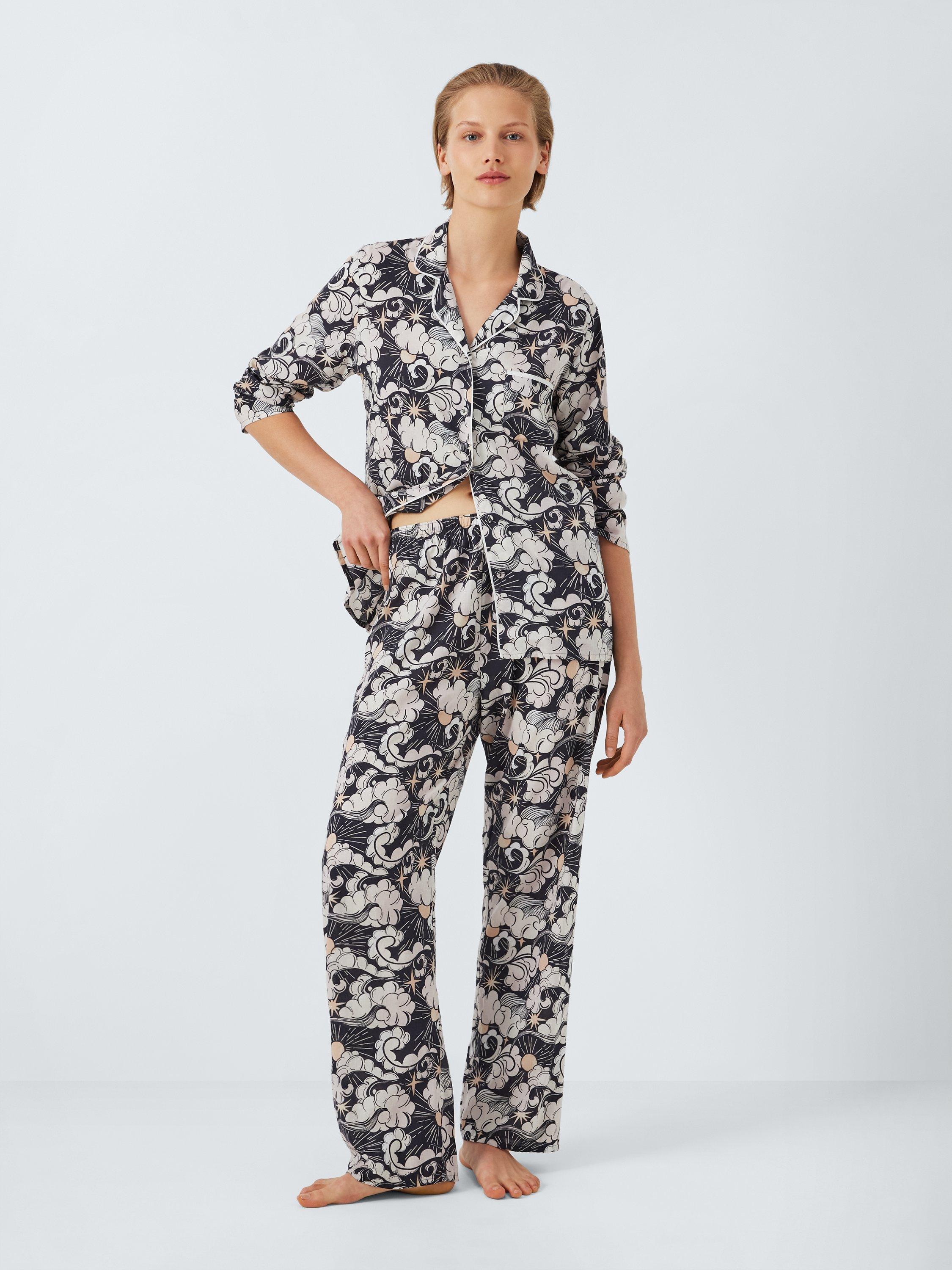 John lewis check cotton pyjamas sale