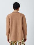 John Lewis Boucle Shacket, Caramel