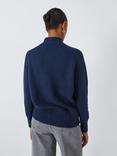 John Lewis Soft Turtle Neck Jumper, Navy