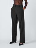 John Lewis Slim Fit Tuxedo Trousers, Black