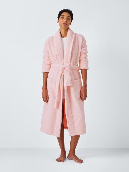 dark pink dressing gown Fluffy Dressing Asda Pink Dressing Gown Dark Pink Plush Dressing Gown  Lingerie George At ASDA