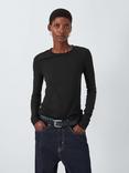 John Lewis Skinny Fit Ribbed Top