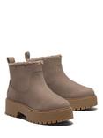 Timberland Stone Street Suede Faux Fur Lined Ankle Boots, Taupe