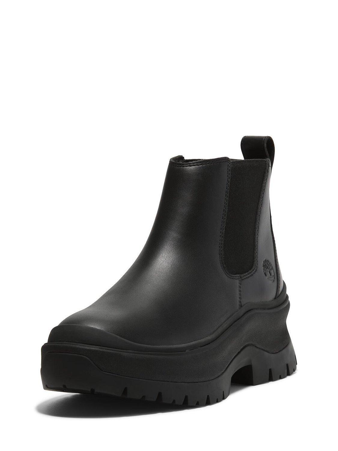 Timberland Roxie Lane Leather Chelsea Boots Black