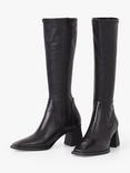 Vagabond Shoemakers Hedda Leather Long Boots, Black