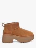 UGG Classic Ultra Mini New Heights Boots, Chestnut