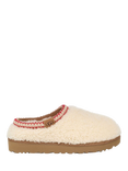 UGG Tasman Maxi Curly Sheepskin Slippers, Cream