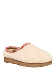 UGG Tasman Maxi Curly Sheepskin Slippers, Cream