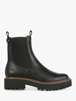 Sam Edelman Laguna Leather Chunky Chelsea Boots, Black, Black