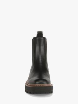 Sam Edelman Laguna Leather Chunky Chelsea Boots, Black - view 2, Black