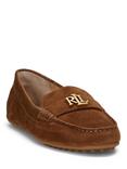 Lauren Ralph Lauren Barnsbury Suede Loafers, Tobacco