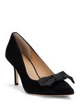 Lauren Ralph Lauren Lanette Suede Bow Pointed Heeled Courts