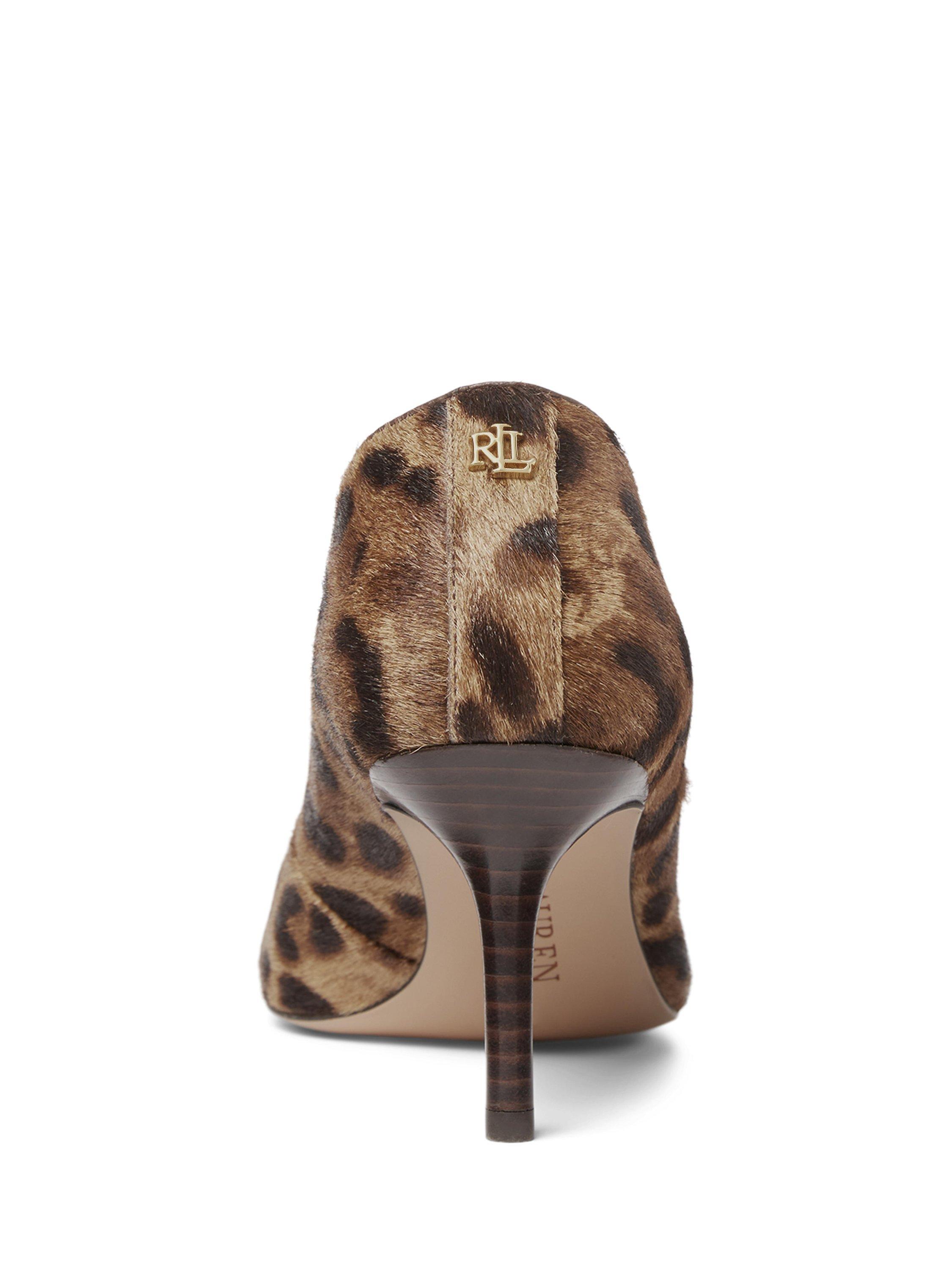 Ralph lauren leopard shoes on sale