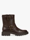 Sam Edelman Kingsley Leather Biker Boots, Warm Cocoa 200