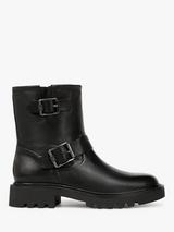 Celtic Co. Leather Biker Boots Black