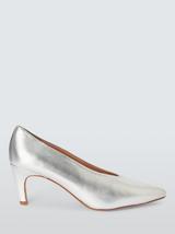Silver Court Shoes