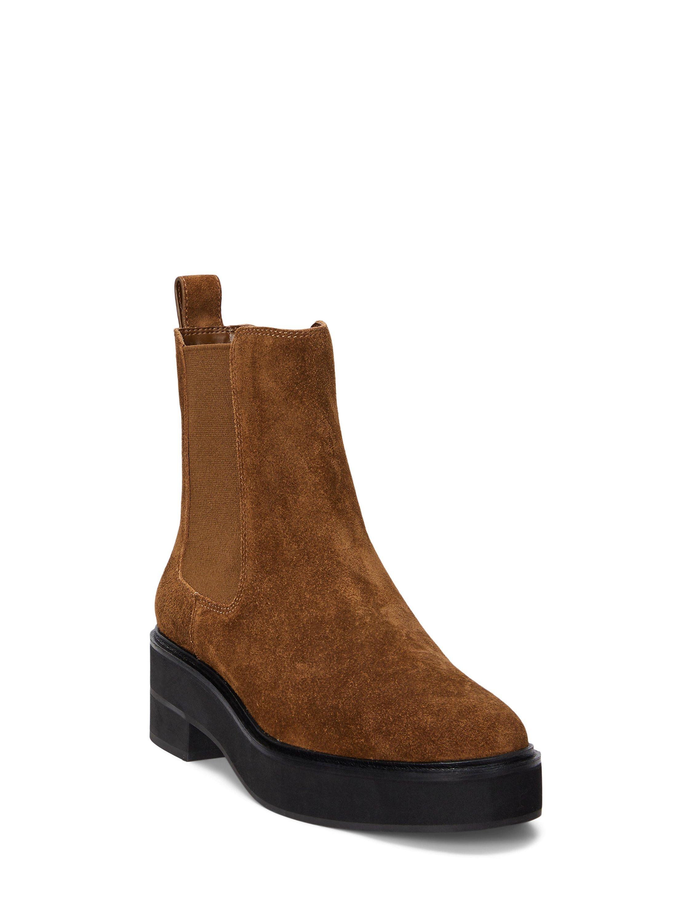 Ralph lauren chelsea boots womens deals