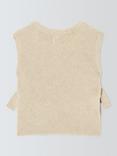 John Lewis Baby Berry Knitted Vest, Natural