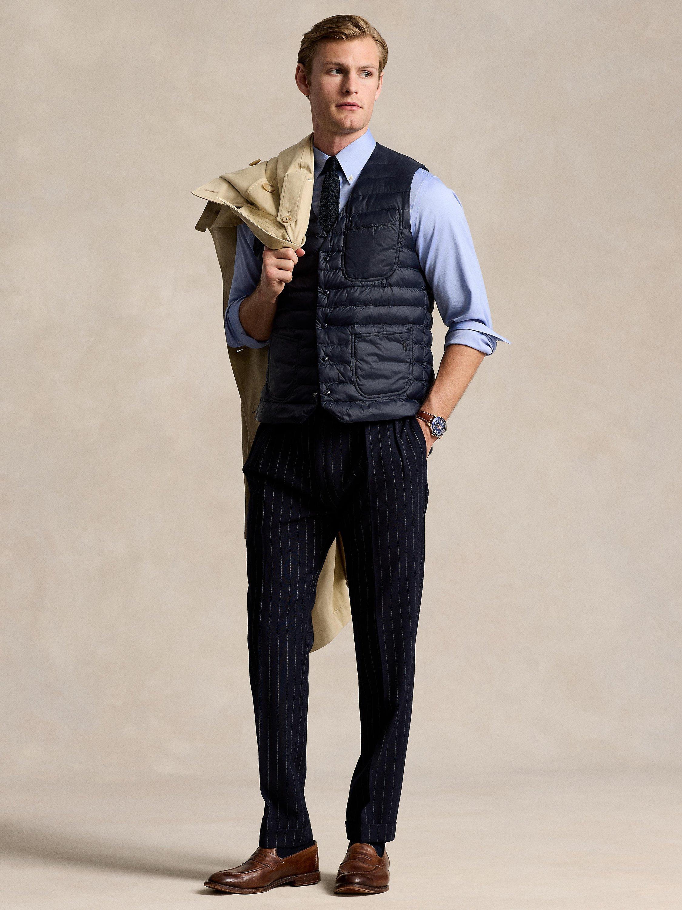 Product image 4 of 5, which shows Polo Ralph Lauren Water-Repellent Terra Vest Gilet, Collection Navy, S
