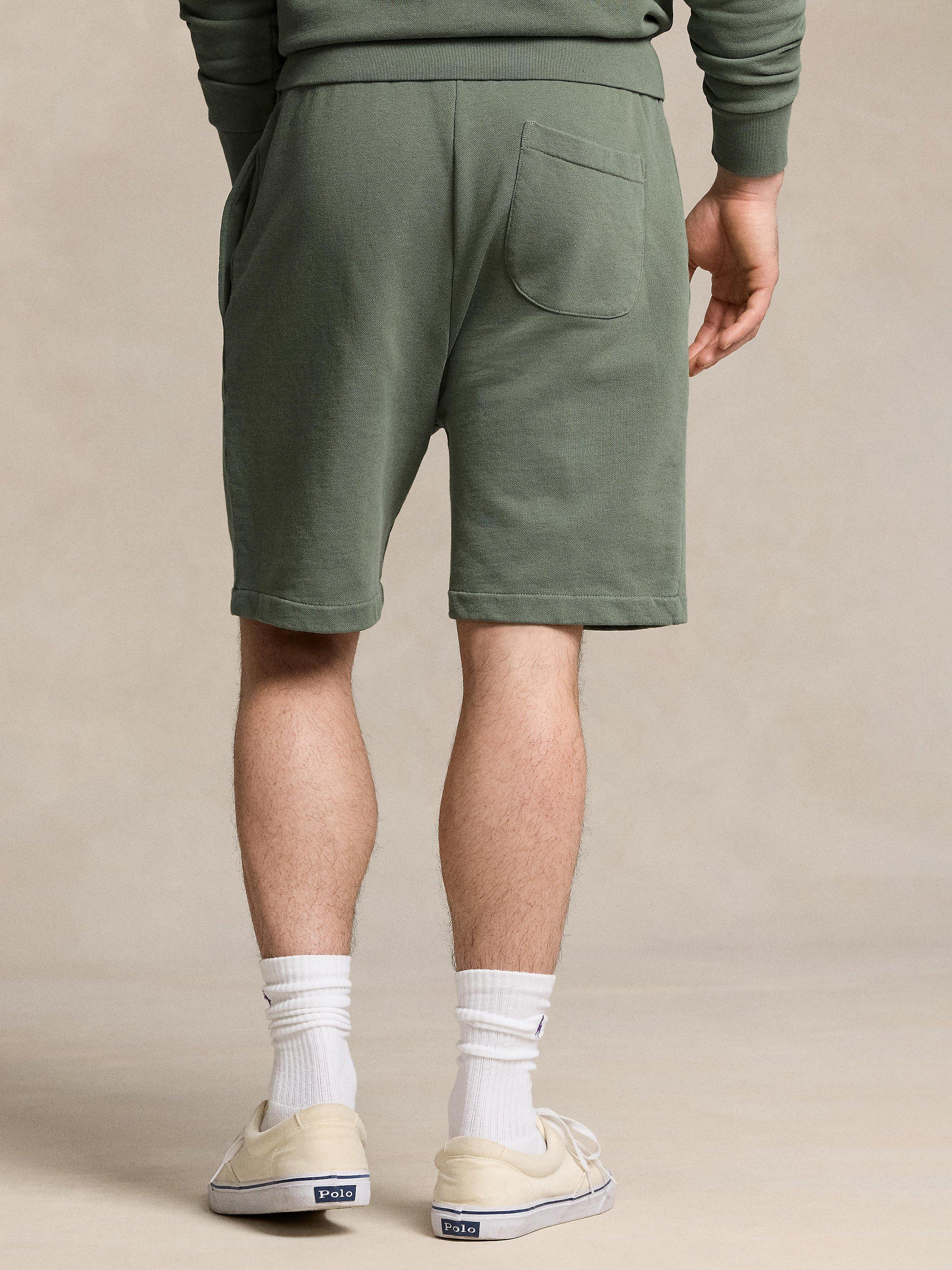 Product image 2 of 5, which shows Polo Ralph Lauren Vintage Wash Shorts, Cargo Green, M