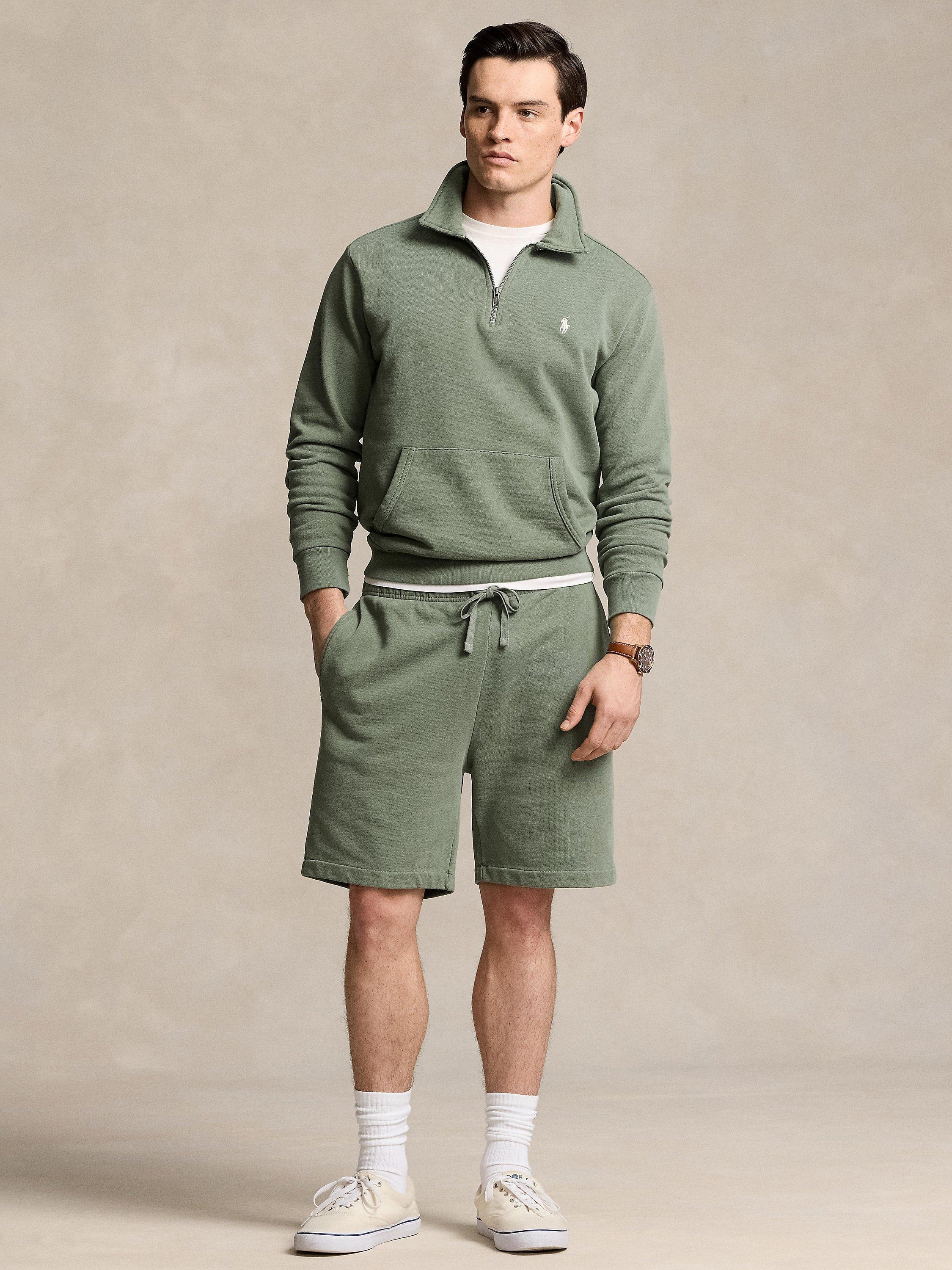 Product image 4 of 5, which shows Polo Ralph Lauren Vintage Wash Shorts, Cargo Green, M