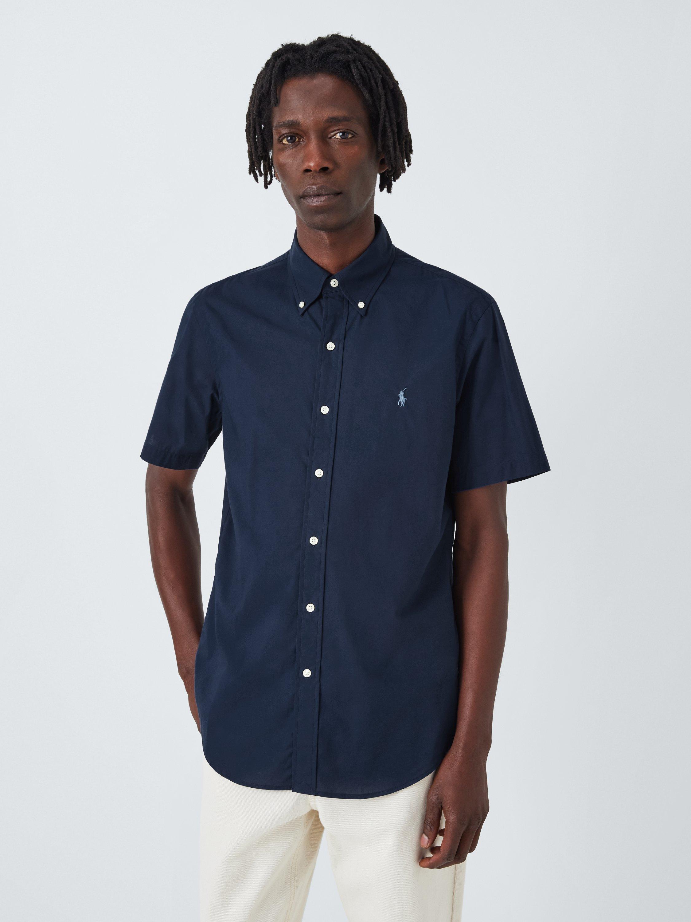 Product image 2 of 6, which shows Polo Ralph Lauren Short Sleeve Shirt, Newport Navy, S